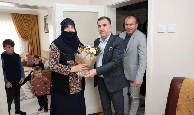Şehit ailelerine ve gazilere ziyaretler devam ediyor