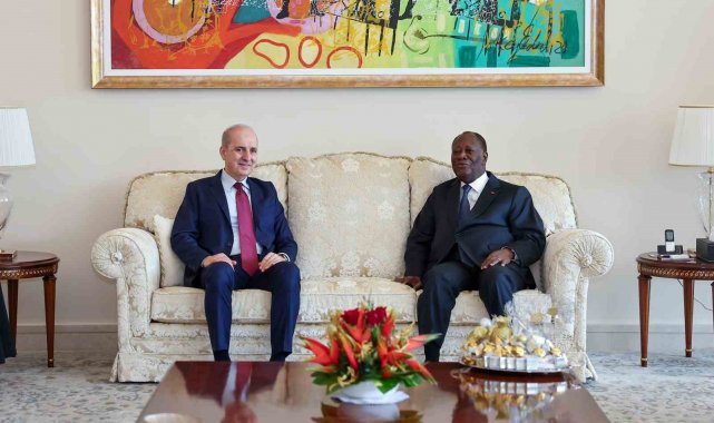 TBMM Başkanı Kurtulmuş, Fildişi Sahili Devlet Başkanı Outtara ile görüştü