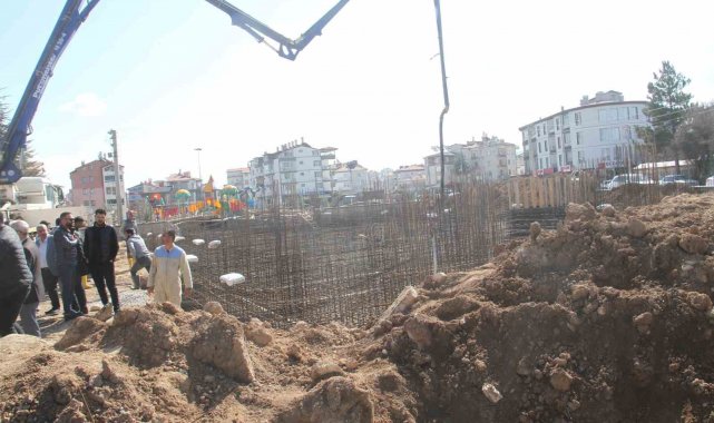 TOBB tarafından Beyşehir'de yaptırılan anaokulunun temeli törenle atıldı