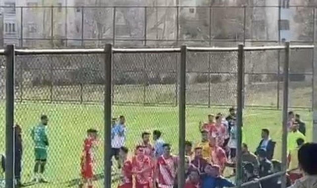 Tokatta cezalı antrenör tel örgüleri aşarak sahaya indi