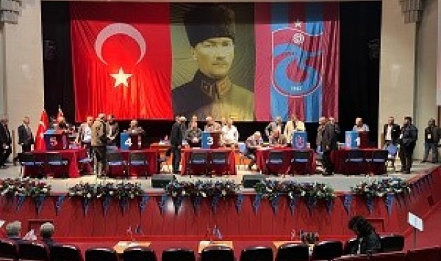 Trabzonspor Seçimli Olağan Divan Kurulu'nda, Mahmut Ören başkan seçildi