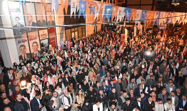 Tütüncü'nün Alanya seçim ofisi ziyareti mitinge dönüştü