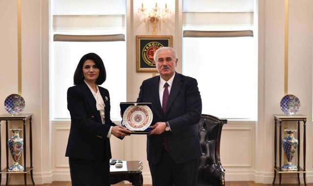 Yargıtay Başkanı Akarca, Azerbaycan Cumhuriyeti Yüksek Mahkeme üyeleri ve İstinaf Mahkemesi başkanlarından oluşan heyeti kabul etti