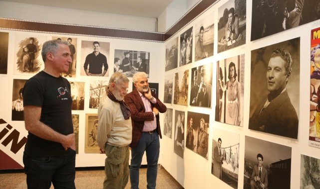 'Türk Sinemasının Cumhuriyet Çocuğu Ahmet Mekin' isimli sergi ziyarete açıldı
