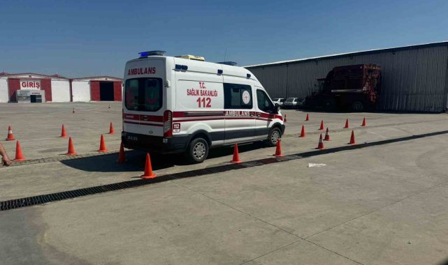Acil sağlık personellerinin sürüş tekniği göz doldurdu