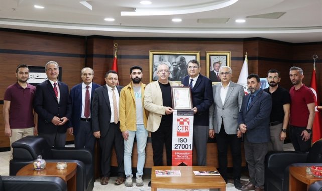 Amasya Üniversitesi'ne bilgi güvenliği sertifikası