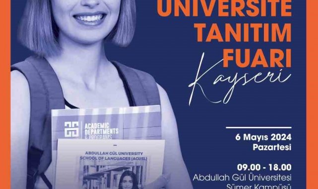 Anadolu Üniversiteler Birliği Fuarları AGÜ'de başlıyor
