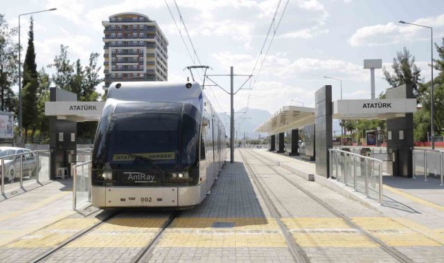 Antalya'da 3 günlük bayramda ulaşım ücretsiz