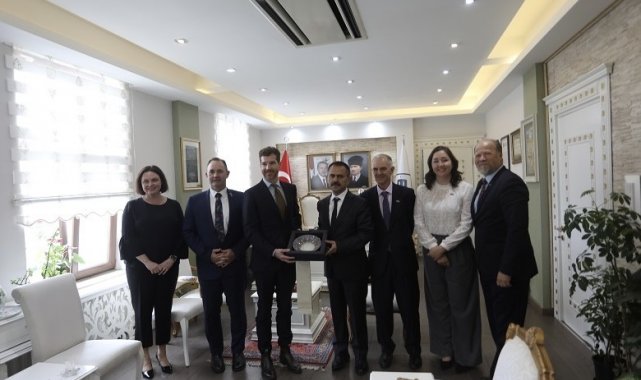 Avustralya ve Yeni Zelanda heyetleri Vali Aktaş'ı ziyaret etti