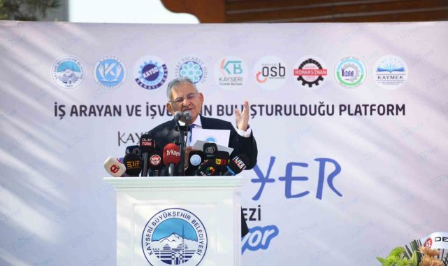 Başkan Büyükkılıç: "Bu fuar, iş arayan ile işverenleri buluşturacak"
