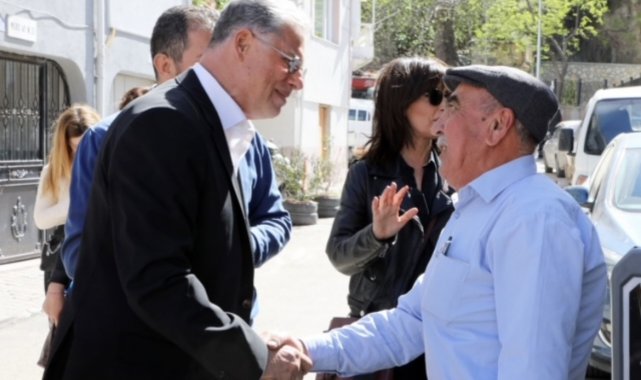 Başkan Deniz Dalgıç belediye çalışanlarıyla bayramlaştı