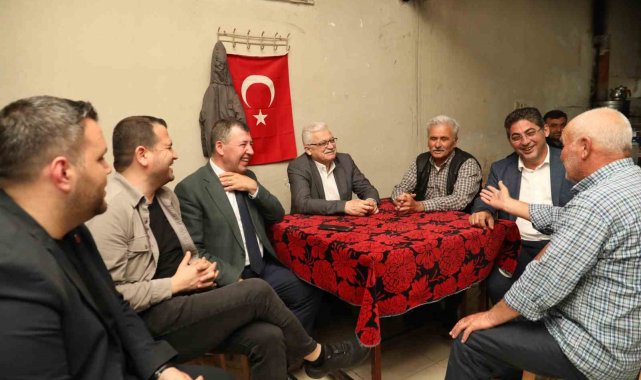 Başkan Deveciler hemşehrileri ile buluşmaya devam ediyor