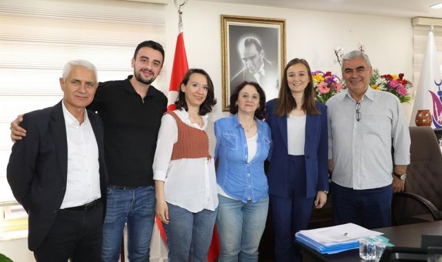 Başkan Durbay'a ziyaretçi akını