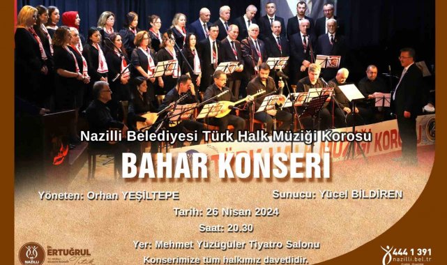 Başkan Tetik'ten 'Bahara Merhaba' konserine davet