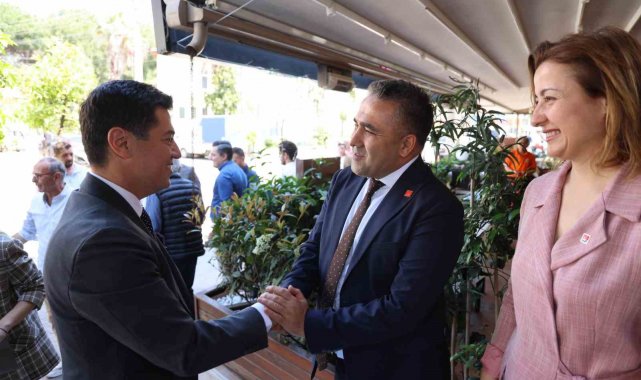 Başkan Ünlü, CHP ilçe teşkilatıyla bayramlaştı