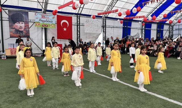 Çıldır'da 23 Nisan coşkusu