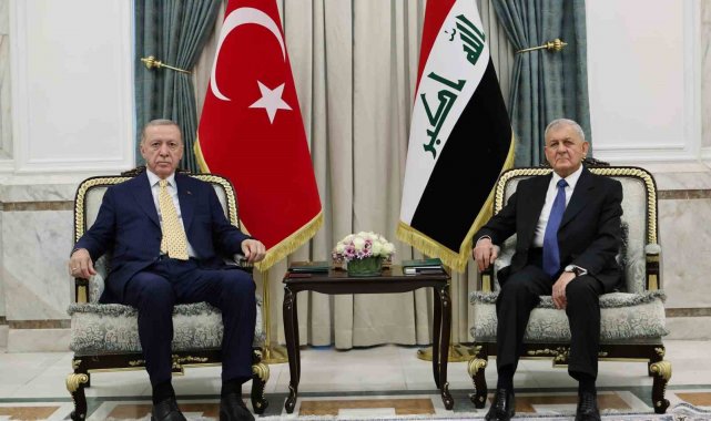 Cumhurbaşkanı Erdoğan, Irak Cumhurbaşkanı Reşid ile görüştü