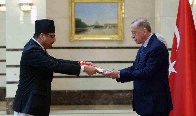 Cumhurbaşkanı Erdoğan'a 7 ülkenin büyükelçisinden güven mektubu