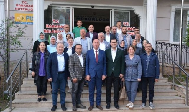 Denizi'de AK Parti'den ilk ziyaret Babadağ'a oldu