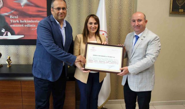 Denizli'nin ilk beslenme ve fiziksel aktivite dostu işletmesi belgesini aldı