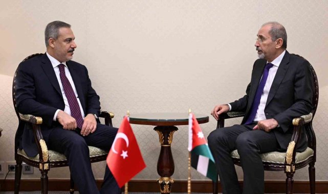 Dışişleri Bakanı Fidan, Ürdün Dışişleri Bakanı es-Safedi ile görüştü