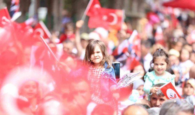 Dokuma Park, 23 Nisan'da çocuklarla şenlendi