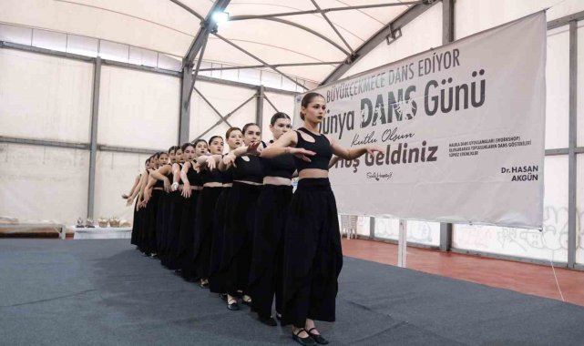 Dünya Dans Günü'nde farklı kültürler Büyükçekmece'de buluştu