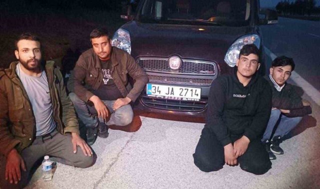 Edirne'de 3 düzensiz göçmen yakalandı