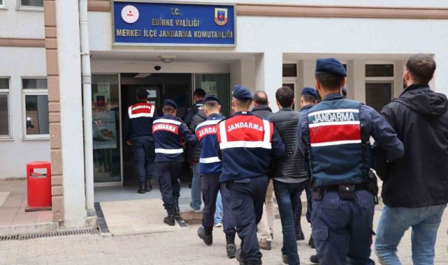 Edirne'de aranan 144 şüpheli yakalandı