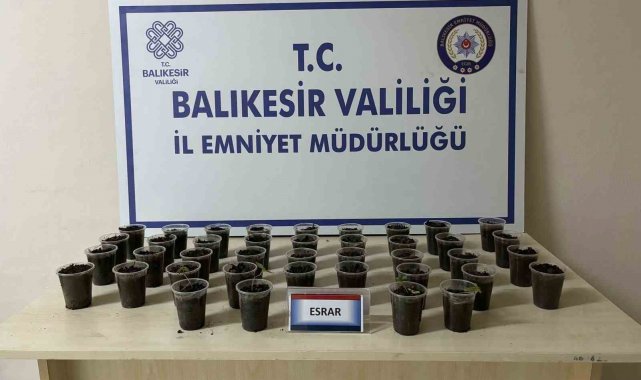 Erdek'te uyuşturucu operasyonu