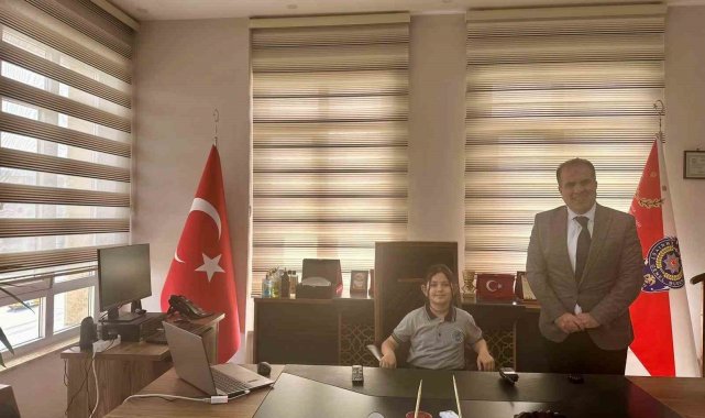 Gazipaşa İlçe Emniyet Müdürü Kayhan koltuğunu Buse'ye devretti