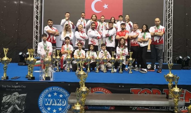 Gedizli sporcular Bulgaristan'da destan yazdılar