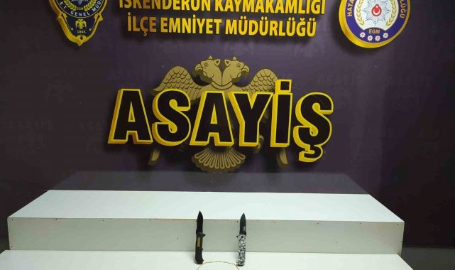 İskenderun'da çeşitli suçlara karışan 4 şüpheli yakalandı