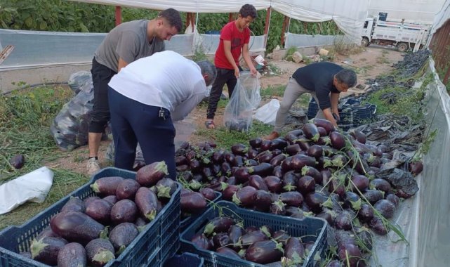 İsraf olacak ürünleri bağışladılar