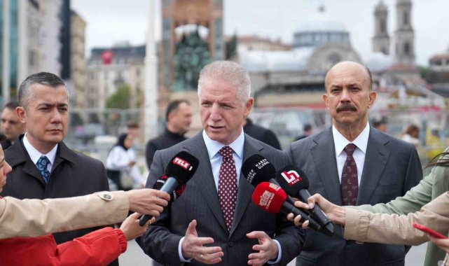 İstanbul Valisi Davut Gül, İstanbul'daki 1 Mayıs tedbirlerini denetledi