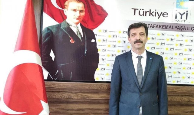 İYİ Parti Mustafakemalpaşa İlçe Başkanı Tevfik Demir istifa etti