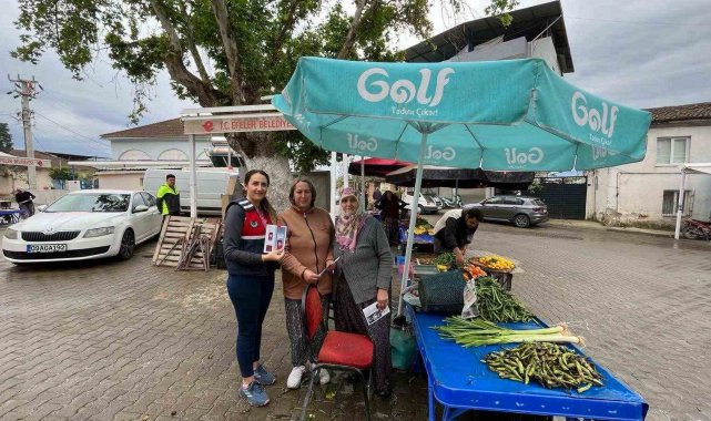Jandarma kadınları KADES hakkında bilgilendirildi