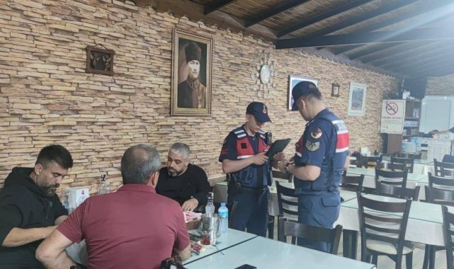 Jandarmadan 'şok' yol kontrolü