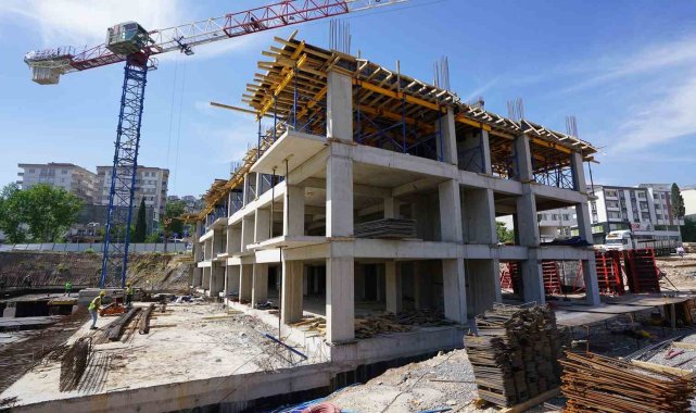 Kahramanmaraş'ta Kentsel Tasarım Projesi sürüyor, inşaatlar yükseliyor