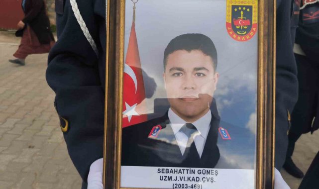 Kalp krizi sonucu vefat eden uzman çavuş son yolculuğuna uğurlandı