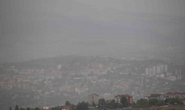 Karabük'te toz bulutu etkili oldu