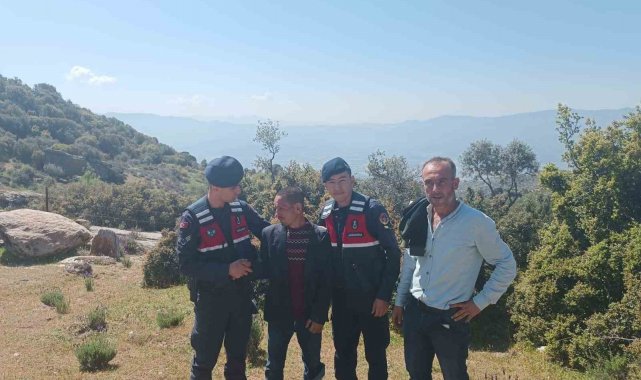 Kaybolan zihinsel engelli vatandaşı jandarma ekipleri buldu