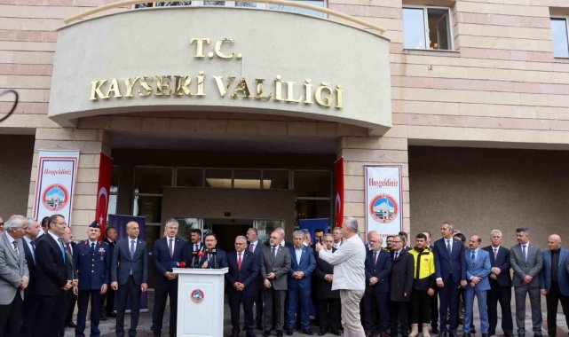 Kayseri protokolü bayramlaştı
