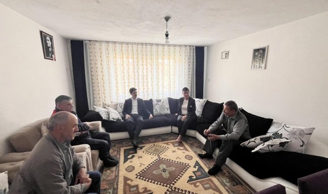 Kıbrıs Gazisi Şakir Başar'a ziyaret
