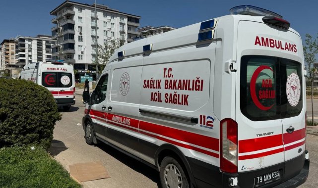 Kilis'te motosiklet kazası: 2 yaralı