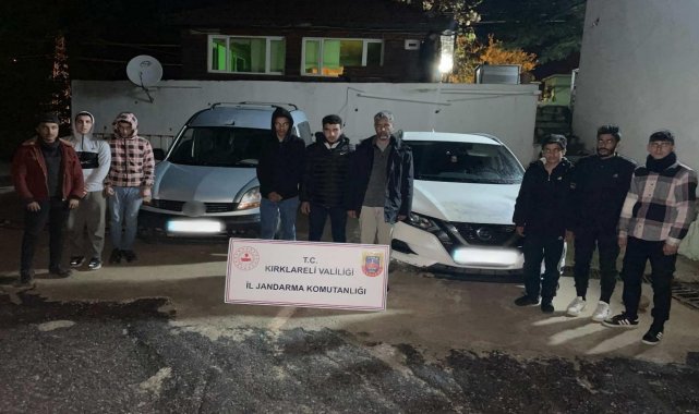 Kırklareli'de bir ayda 352 düzensiz göçmen yakalandı