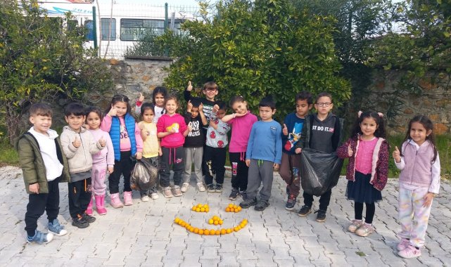 Köyceğizli miniklerden örnek davranış