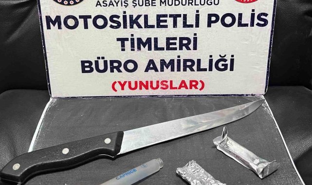 Kütahya'da ticari takside uyuşturucu ele geçirildi