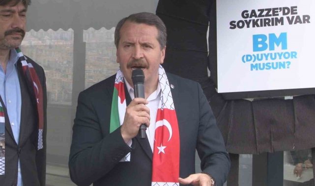 Memur-Sen'den Birleşmiş Milletlere siyah çelenk eylemi