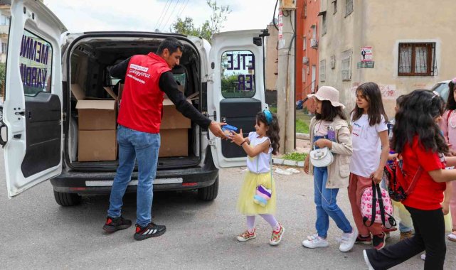 Mersin Büyükşehir Belediyesinden çocuklara bayram hediyesi